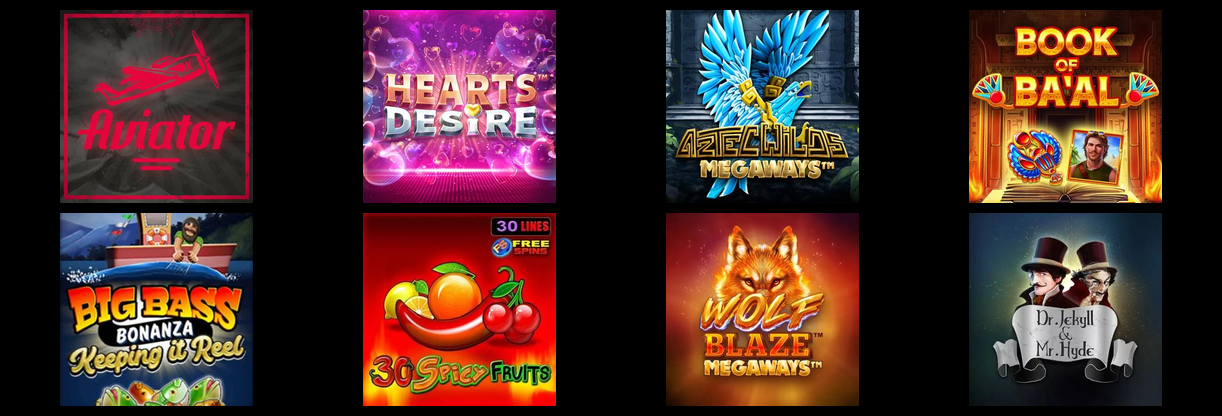 Seleção de Slots na 888BETs.COM